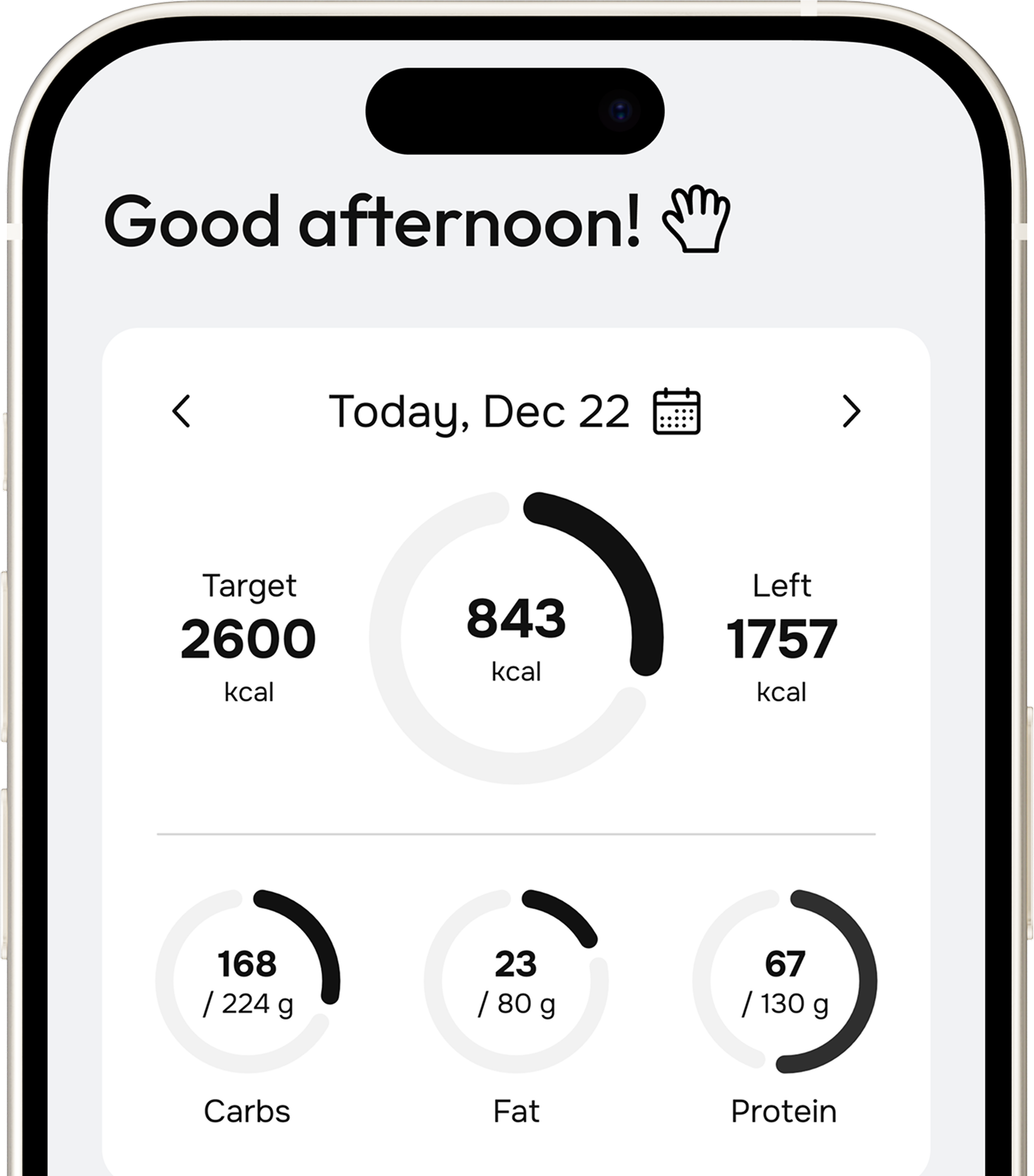 Macro Tracker Hero